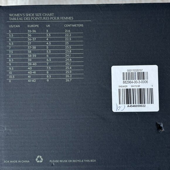 GAP Nickola White Leather Sneakers - Picture 6 of 8